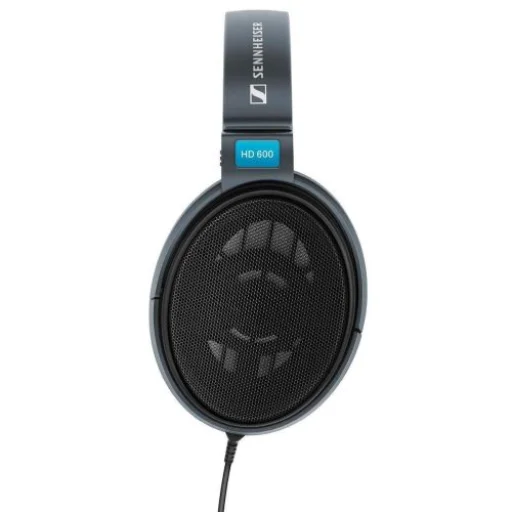 Sennheiser HD 600 Vezetékes Fülre-fekvő Fejhallgató Levehető Kábellel Fekete EU Tok - 3