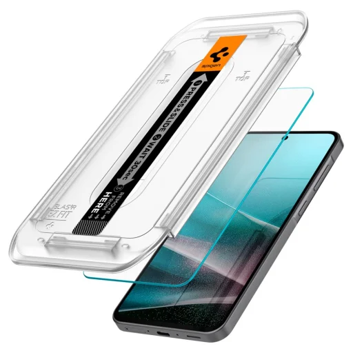 Spigen Glass tR EZ Fit 2 csomag átlátszó - Samsung Galaxy A36 5G üvegfólia (AGL09202) - 2