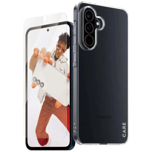 CARE by PanzerGlass Fashion 2in1 tok+üvegfólia Samsung Galaxy A56 5G - átlátszó - 2