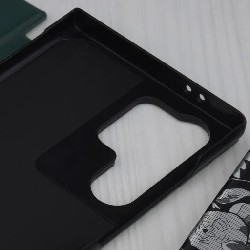  Samsung Galaxy S24 Ultra Sötétzöld Techsuit - eFold sorozat tok - 3