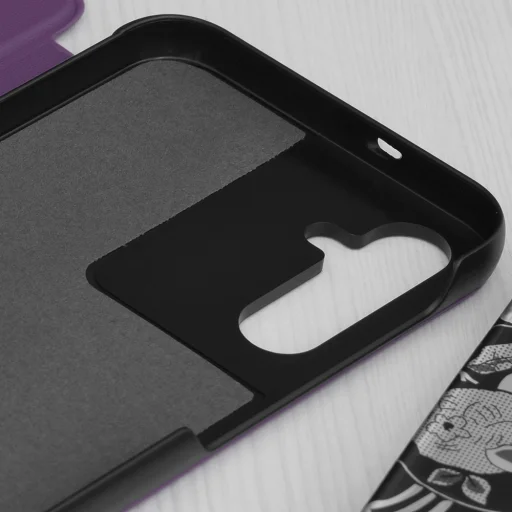  Techsuit - eFold sorozat - Samsung Galaxy S24 - Lila tok - 3