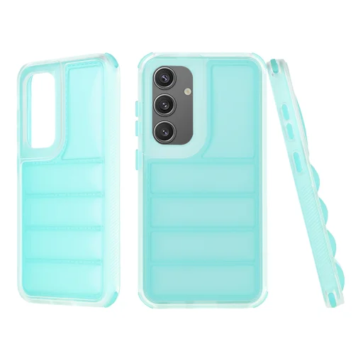  Techsuit - Hullám Pajzs - Samsung Galaxy S24 - Türkiz tok - 1