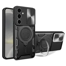  Techsuit - CamGuard Pro - Samsung Galaxy S24 - Fekete tok