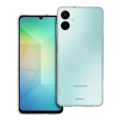  Samsung Galaxy A06 Átlátszó ROAR fliptok JELLY - 1