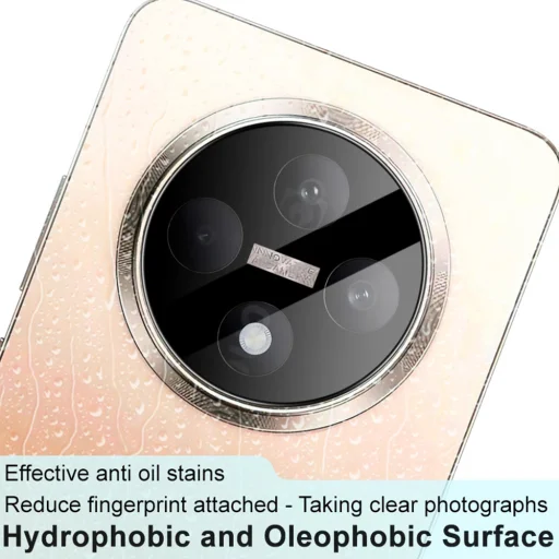  Techsuit - Teljes Kamera Üveg - Oppo Reno12 F 4G / Reno12 F 5G / Reno12 FS - Fekete üvegfólia - 3