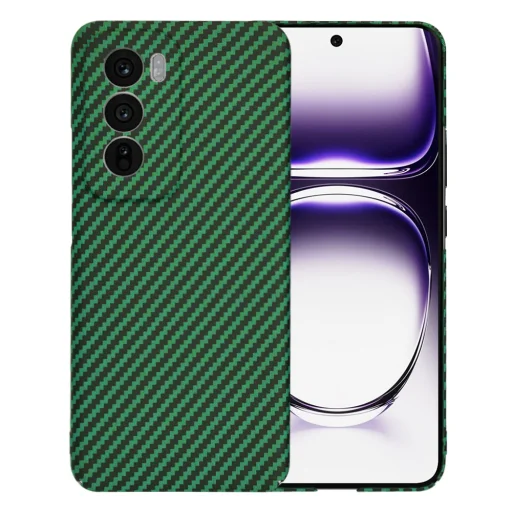  Techsuit - Carbonite FiberShell - Oppo Reno12 - Zöld tok - 1