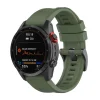 Szilikon szíj Garmin Fenix 3/3HR/5X/6X/6X Pro/7X/7X Pro sötétzöld - 4