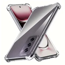  Techsuit - Ütésálló Átlátszó Szilikon - Oppo Reno12 Pro - Átlátszó tok