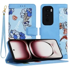  Techsuit - FlipCraft - Oppo Reno12 Pro - Vibráló Kék tok