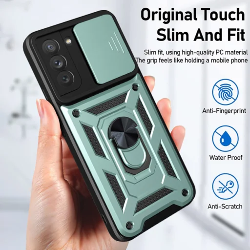  Techsuit - CamShield sorozat - Oppo Reno12 Pro - Fekete tok - 2