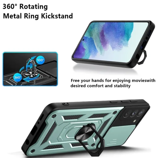  Techsuit - CamShield sorozat - Oppo Reno12 Pro - Fekete tok - 4