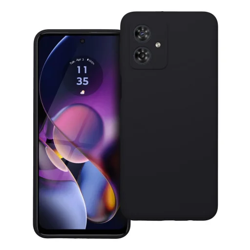 Szilikon tok 2mm Motorola Moto G54 5G fekete tok - 1