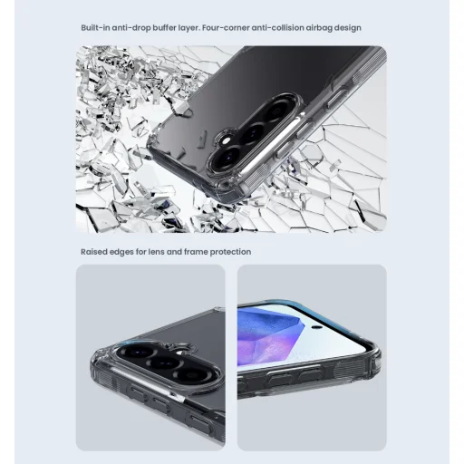 Nillkin Nature TPU PRO tok Samsung Galaxy A56 5G átlátszó - 6