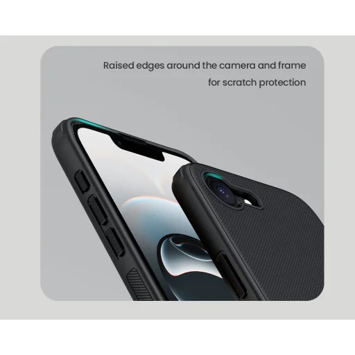 Nillkin Super Frosted PRO Tok Apple iPhone 16e Fekete - 5