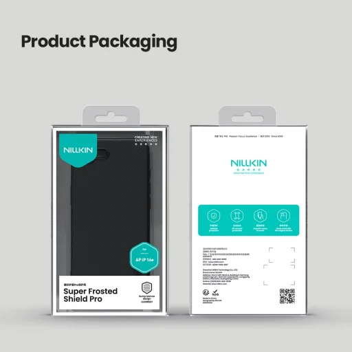 Nillkin Super Frosted PRO Tok Apple iPhone 16e Fekete - 7