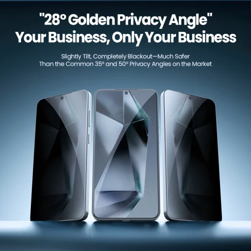 Nillkin 0.25mm Guardian 2.5D üvegfólia Samsung Galaxy S25-höz fekete (applikátorral) - 3