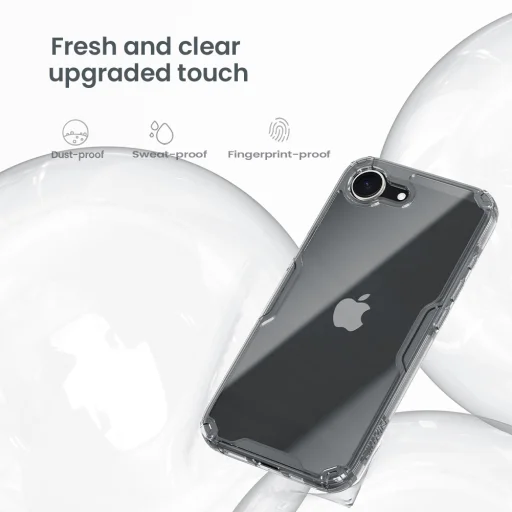  iPhone 16e áttetsző Nillkin Nature TPU PRO tok - 3