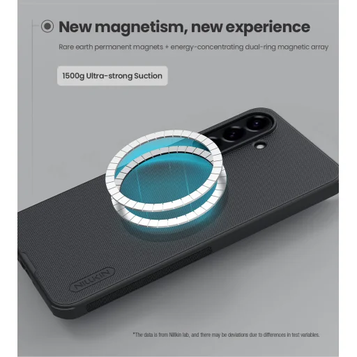 Nillkin Super Frosted PRO Magnetic Tok Samsung Galaxy A56 5G Fekete - 3