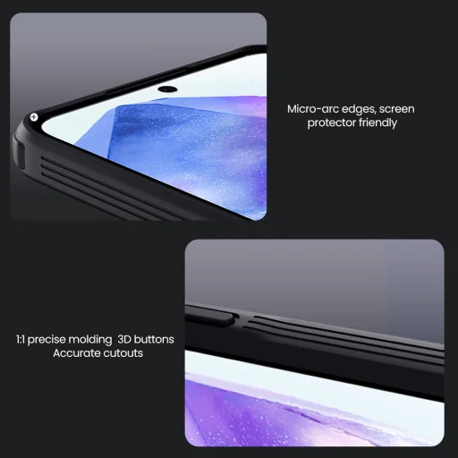 Nillkin CamShield PRO Magsafe kemény tok Samsung Galaxy A56 5G fekete tok - 8