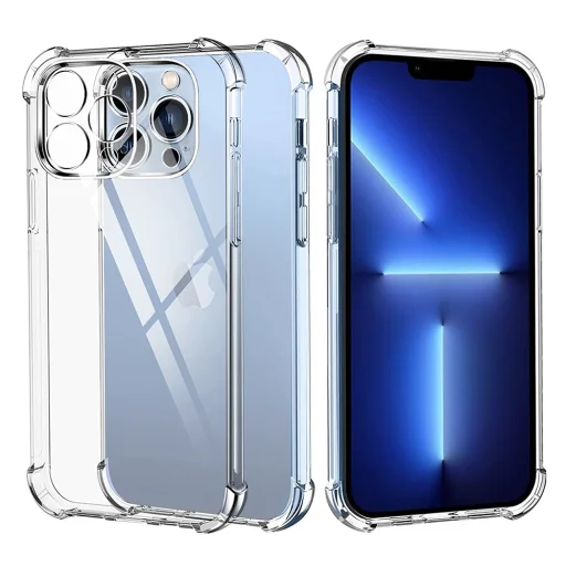  iPhone 13 Pro Átlátszó Techsuit - Ütésálló átlátszó szilikon tok - 1