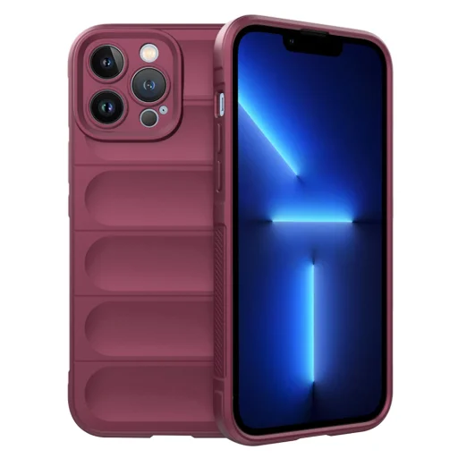  iPhone 13 Pro Max Bordeaux Techsuit Varázspajzs tok - 1