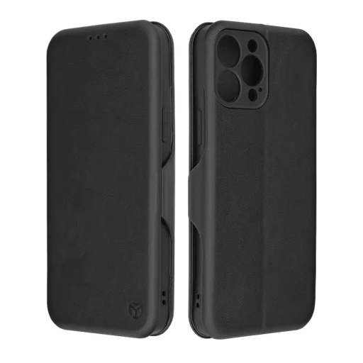  iPhone 13 Pro Max Fekete Techsuit Biztonságos Pénztárca Plusz tok - 1