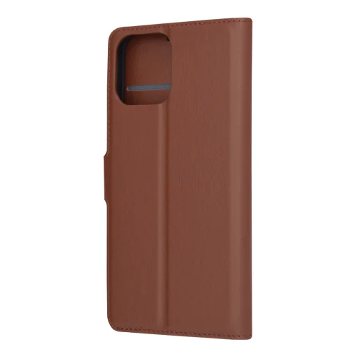  iPhone 13 Pro Max Barna Techsuit Bőr Tok - 5