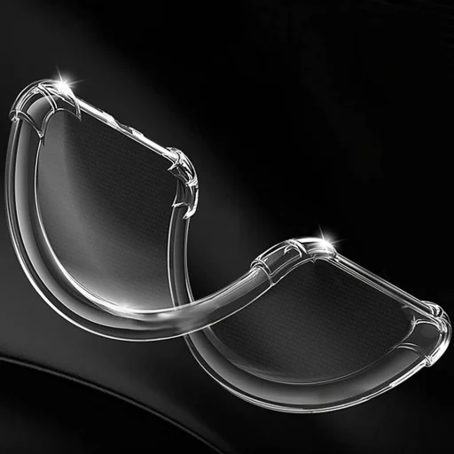  Techsuit - Ütésálló Átlátszó Szilikon - Motorola Moto E13 - Átlátszó tok - 5