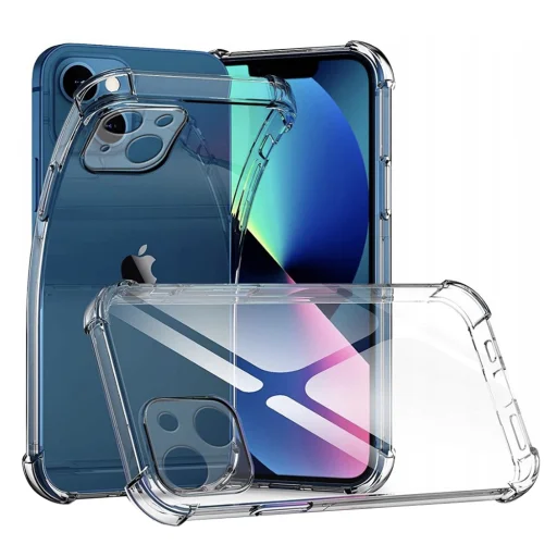  iPhone 13 mini Átlátszó Techsuit Ütésálló Szilikon tok - 1