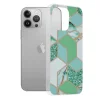  iPhone 13 Pro Zöld Hex Techsuit Márvány Sorozat tok