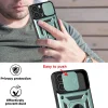 iPhone 13 Pro Zöld Techsuit CamShield Sorozat tok thumbnail