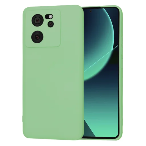  Techsuit - SoftFlex - Xiaomi 13T / 13T Pro - Menta Zöld tok - 1