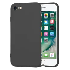  Techsuit - SoftFlex - iPhone 7 / iPhone 8 / iPhone SE 2, SE 2020 / iPhone SE 3, SE 2022 - Fekete tok