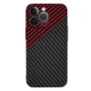  iPhone 13 Pro Techsuit Karbonit Rosthéj Vörös Vortex tok thumbnail
