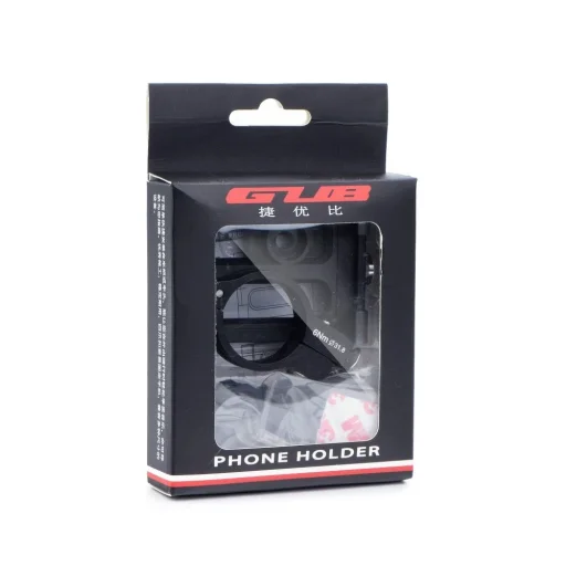 GUB kerékpártartó mobiltelefonhoz G84 ABS fekete - 5