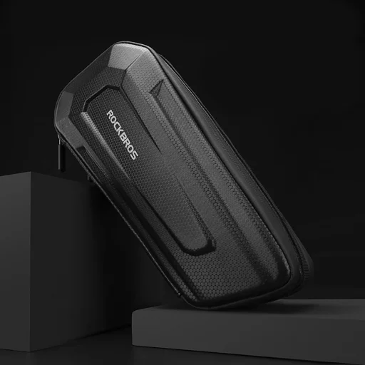 Rockbros B66 vízálló kerékpártáska vázra - fekete - 11