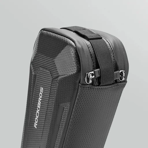 Rockbros B66 vízálló kerékpártáska vázra - fekete - 5
