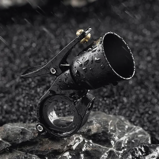 Rockbros 34210005001 kerékpáros csengő - fekete - 9