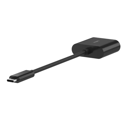 Belkin Connect USB-C - Ethernet és töltő adapter 100W - Fekete - 6