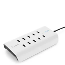 Belkin ROCKSTAR 10-portos 2,4A USB-A töltő - Fehér