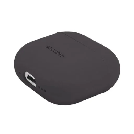 Dekódolt Szilikon Légtok AirPods 4-hez - grafit tok - 2