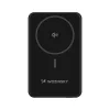 Wozinsky WLWP-10KA0Y3S 22.5W PD Qi2 10000 mAh powerbank támasztékkal, 1x USB-A, 1x USB-C - fekete thumbnail