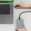 Belkin Connect USB4 kábel, 240 W + 20 Gbps 2m - Fekete thumbnail
