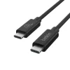 Belkin Connect USB4 kábel, 240 W + 20 Gbps 2m - Fekete thumbnail
