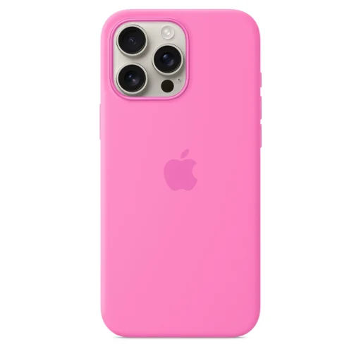 Apple iPhone 16 Pro Max szilikon tok MagSafe-fel - Peónia (SZEZONÁLIS) - 5