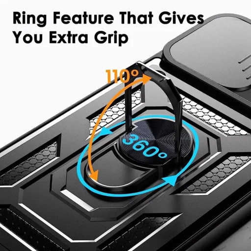  Techsuit - CamShield sorozat - Oppo Reno13 Pro - Kék tok - 6