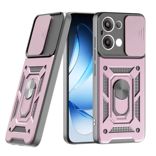  Techsuit - CamShield Sorozat - Oppo Reno13 - Rózsaarany tok - 1