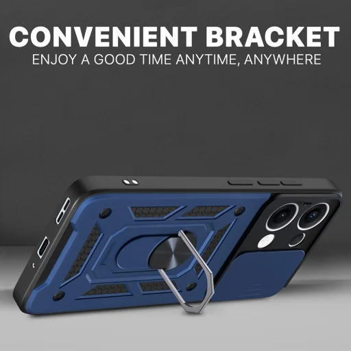  Techsuit - CamShield Sorozat - Oppo Reno13 - Zöld tok - 9