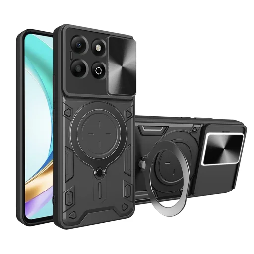  Techsuit - CamGuard Pro - Honor X6b - Fekete tok - 1