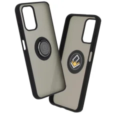  Techsuit - Glinth - Xiaomi Redmi Note 10 4G / Note 10S / Poco M5s - Fekete tok